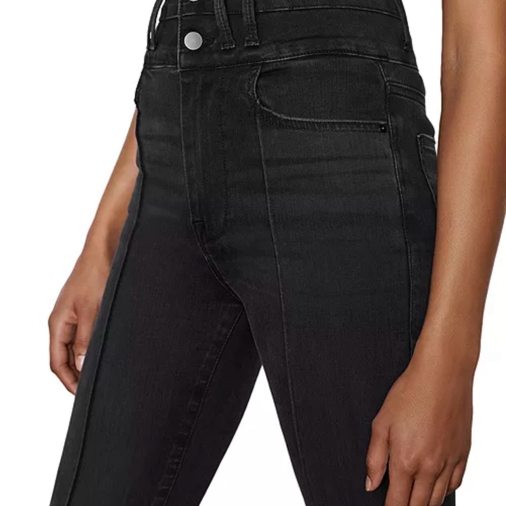FRAME DENIM Le Catroux Center Seam High Waist Flare Jeans in Kerry - Picture 14 of 14